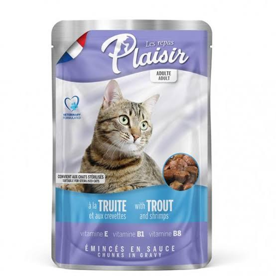 Plaisir repas TROUT & SHRIMPS 100gr