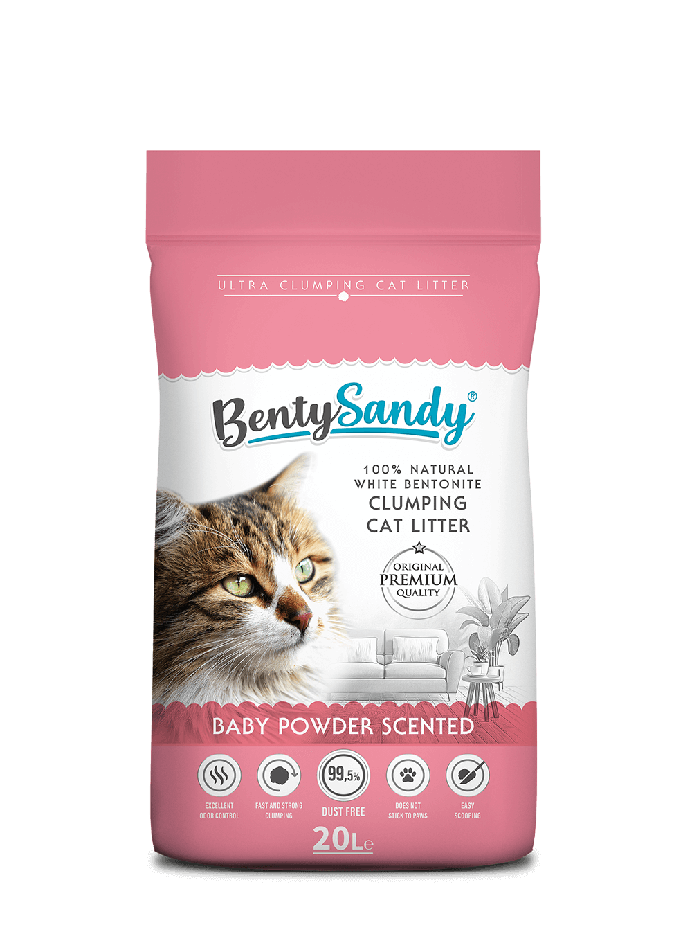 Benty Sandy Baby Powder 20L